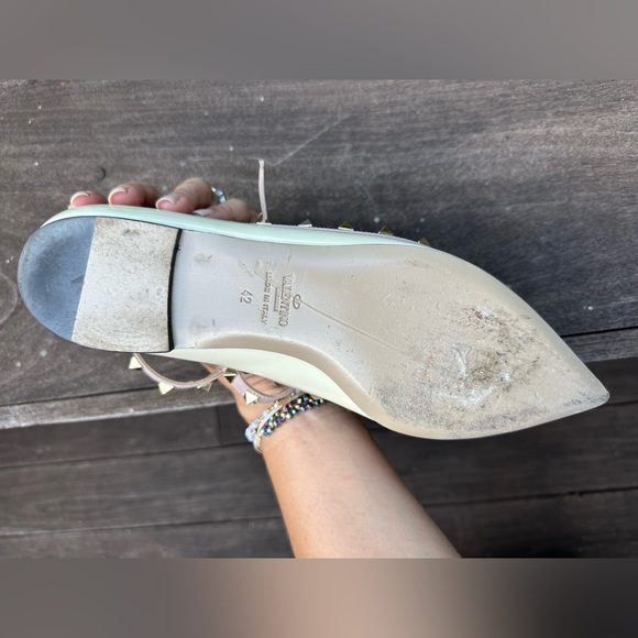 Valentino studded flats only worn once in perfect condition!!! - Picture 4 of 15